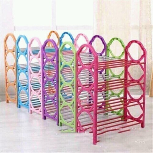 Kệ Giày Nhựa 4 Tầng (Nhựa Dày Chắc Chắn)