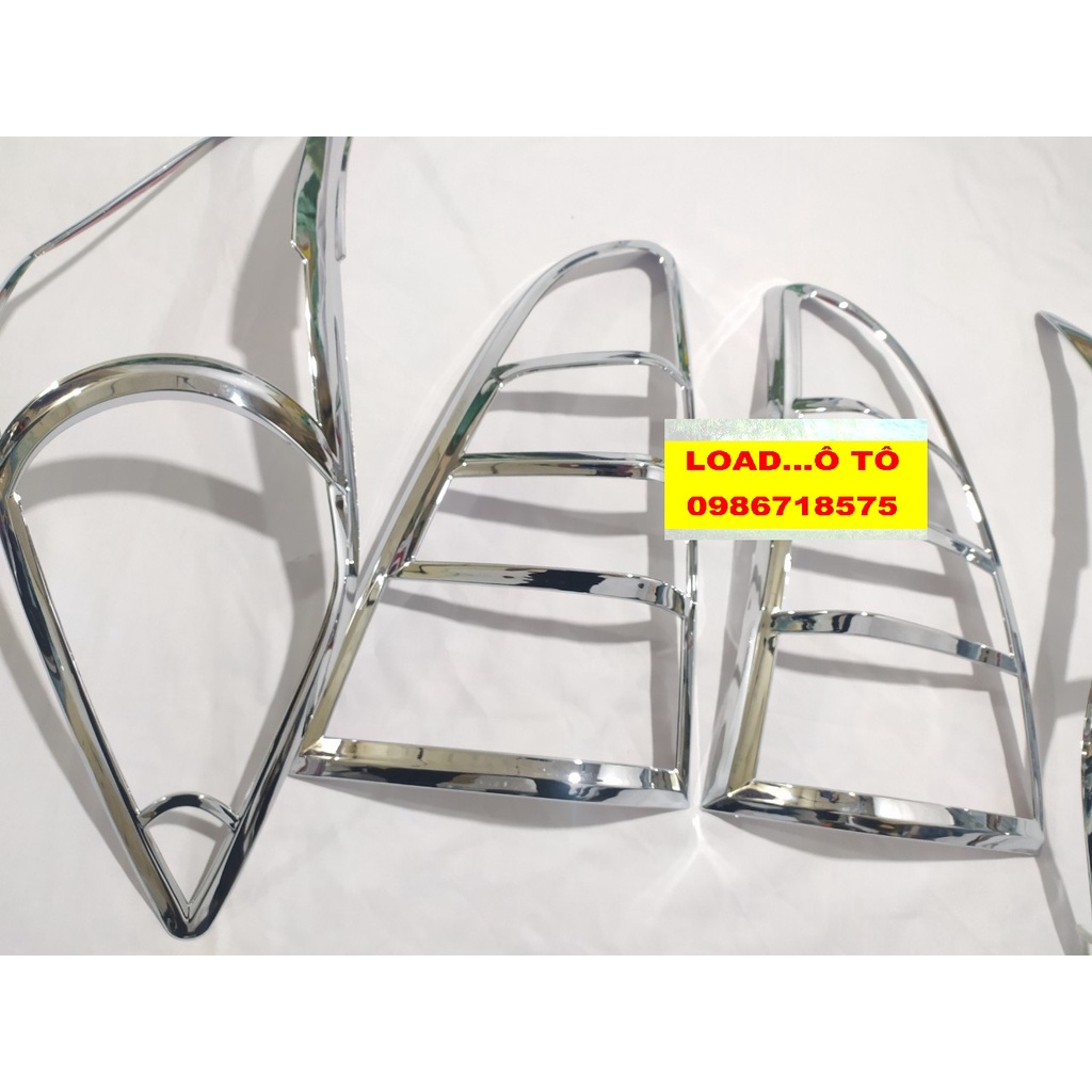 Ốp Viền Đèn Pha Hậu Xe Toyota Innova 2008-2016 Mạ Crom Sáng Bóng Cao Cấp Nhất Thị Trường