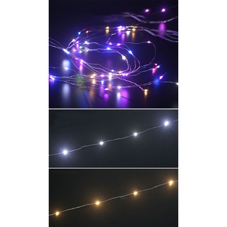 Đèn led đom đóm dài 1 mét (kèm nguồn và pin)