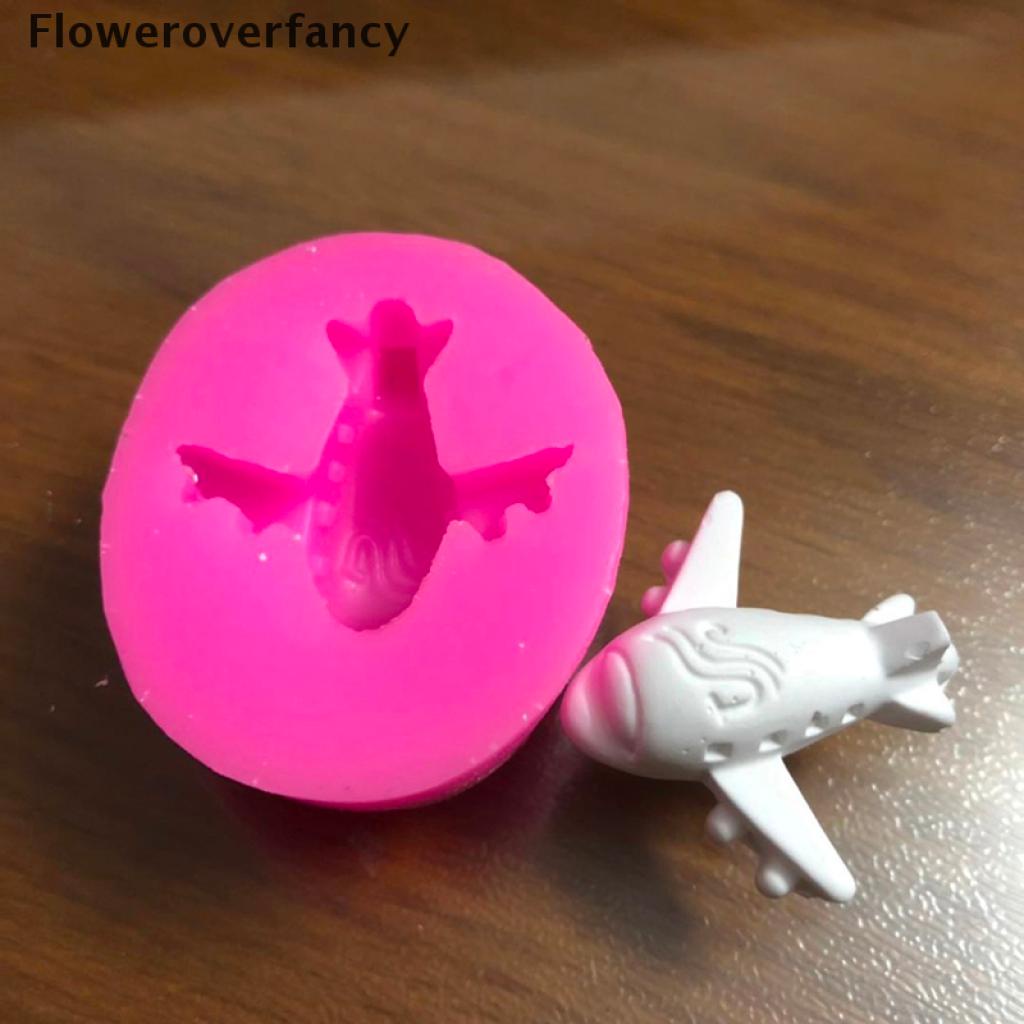 Khuôn Silicone Làm Bánh Hình Máy Bay Mini