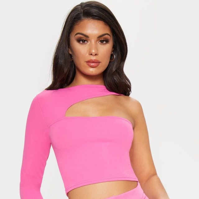 prettylittlething croptop size 8uk