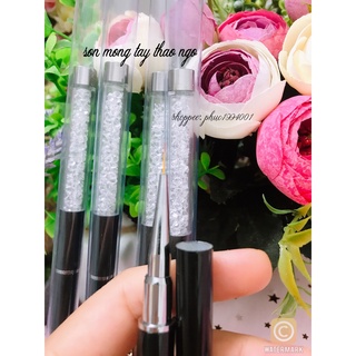 Cọ nét cán đá cao cấp dành cho Nail