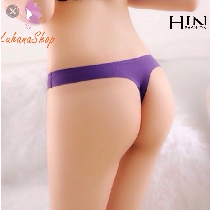 [CHE TÊN 100%] Quần Lót Su Lạnh Quần Chíp Lọt Khe Quảng Châu Không Đường May Xuyên Thấu Sexy | BigBuy360 - bigbuy360.vn