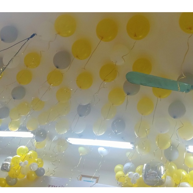 Dây ruy băng trơn màu 1.2cm dùng gói quà tặng, buộc bóng trang trí sinh nhật - Kem Shop K309