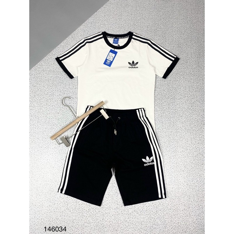 Bộ cộc tay nam Adidass | BigBuy360 - bigbuy360.vn