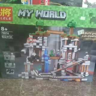 Lego Minecraft 79074. 922 khối. Nhà máy TNT.