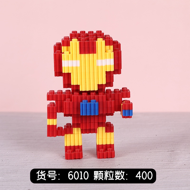 Đồ Chơi Lắp Ráp Hoạt Hình avengers Ba Chiều Sáng Tạo Trang Trí Nhà Cửa