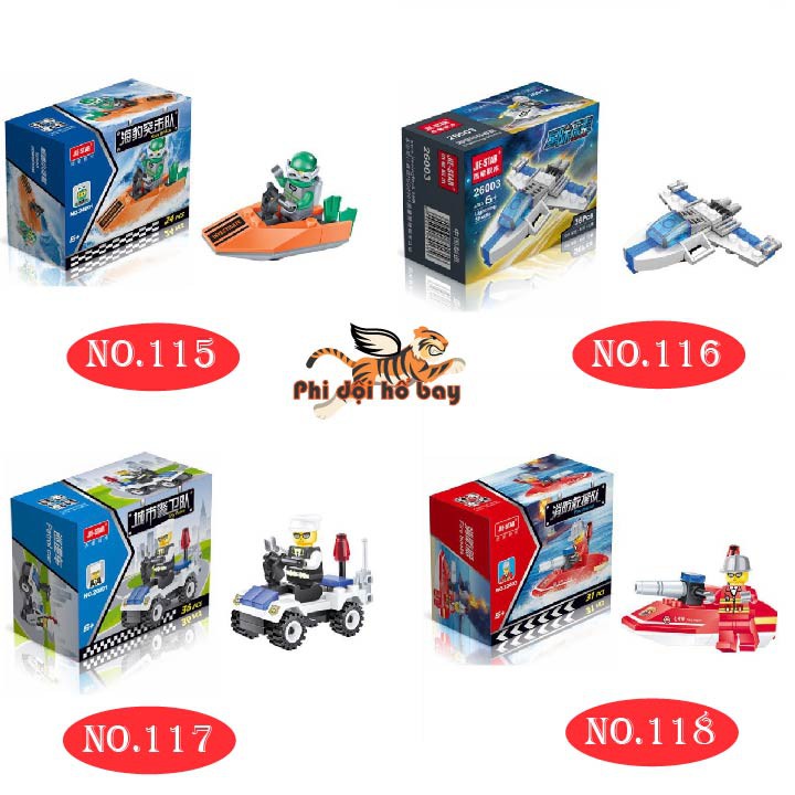 Đồ Chơi Lego Lắp Ghép Mô Hình Mini Các Loại Xe Cho Bé siêu rẻ