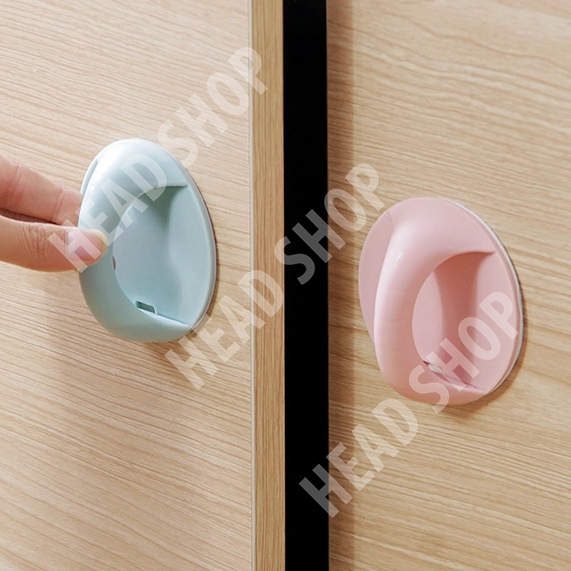 Tay Cầm Nắm Cửa Hình Tròn Dán Tường Thay Thế Ngăn kéo Cửa Phòng Cửa Tủ mã TNC HeadShop