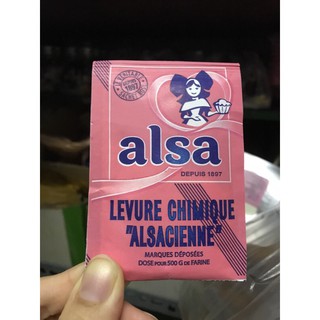 [Giảm giá] Bột nở/ Bột nổi ALSA pháp gói 11gam