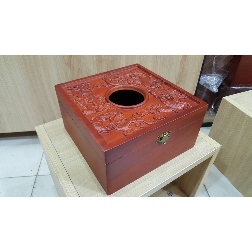 Hộp giấy vuông song long | BigBuy360 - bigbuy360.vn