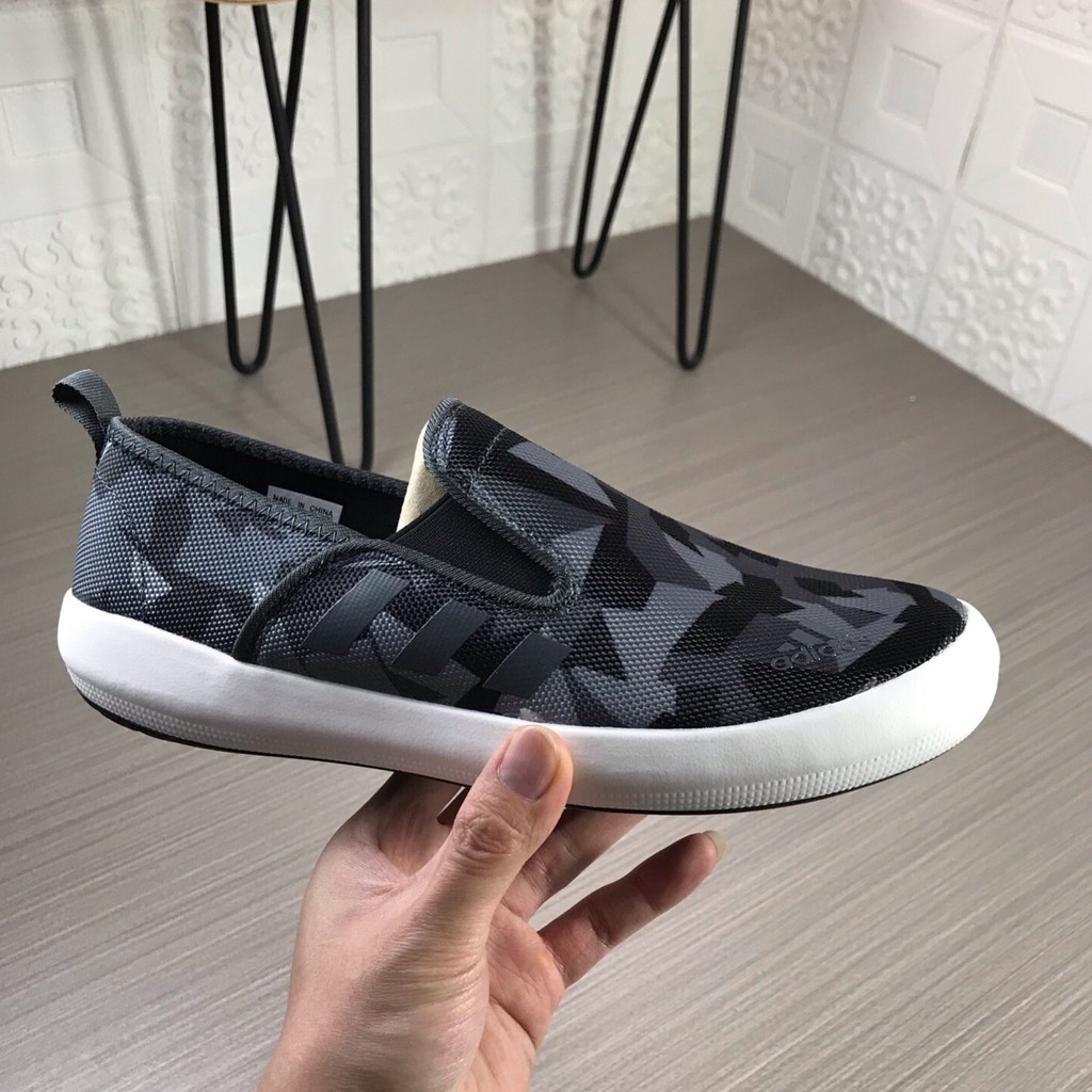 Giày Lười ADIDAS B SLIP ON DLX SL Họa Tiết Rằn Ri Thoáng Khí Thời Trang Mùa Hè 002 Cho Nam Và Nữ