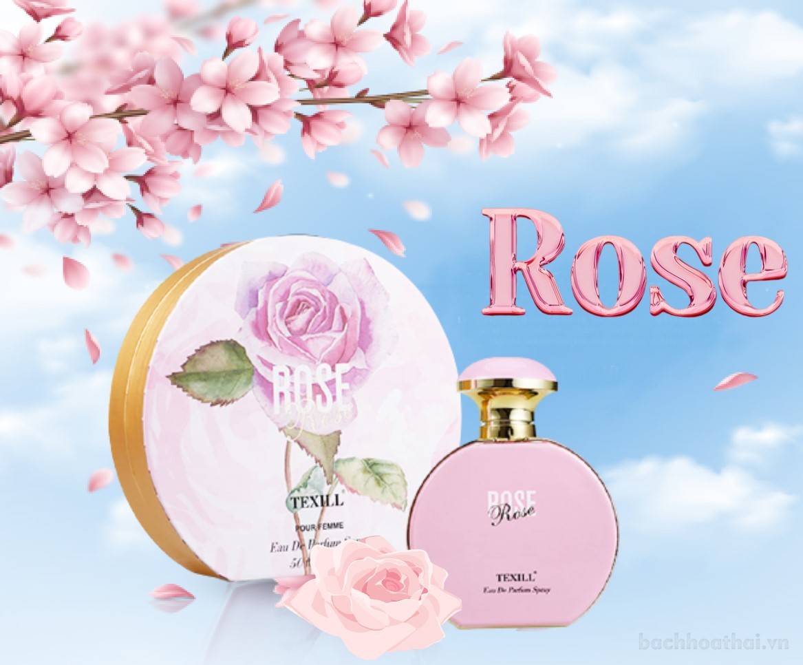 [NEW] Nước hoa hương hoa Hồng Texill Rose