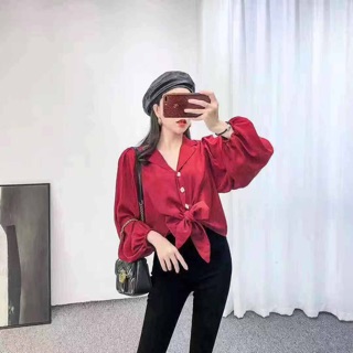 Áo sơ mi lụa .