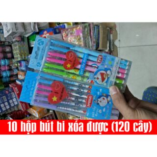 Combo: 10 hộp bút bi xóa được, bút bi thần kỳ 10hộp/120 cái