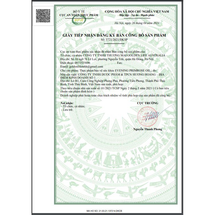 (190 viên - date 2024) Tinh dầu hoa anh thảo Evening Primrose Oil Blackmores