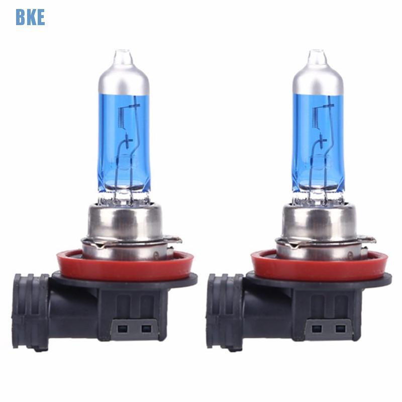 Set 2 Bóng Đèn Halogen H11 12v 55w Siêu Sáng 6ik Chuyên Dụng Cho Xe Hơi