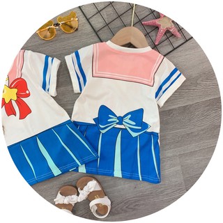 BG436- VÁY COTTON THUỶ THỦ