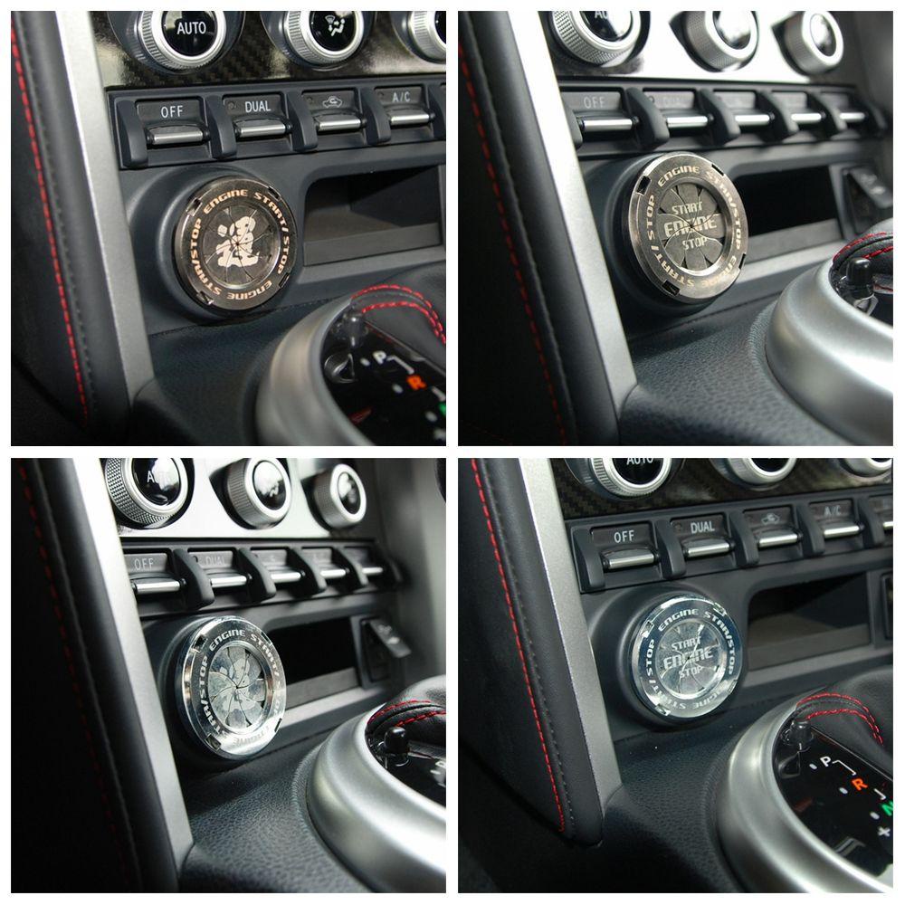 JONYE Vỏ Bọc Công Tắc Khởi Động Xe Hơi Họa Tiết 3D Độc Đáo Trang Trí Nội Thất