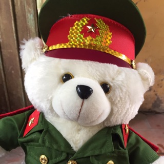 Gấu bông công an