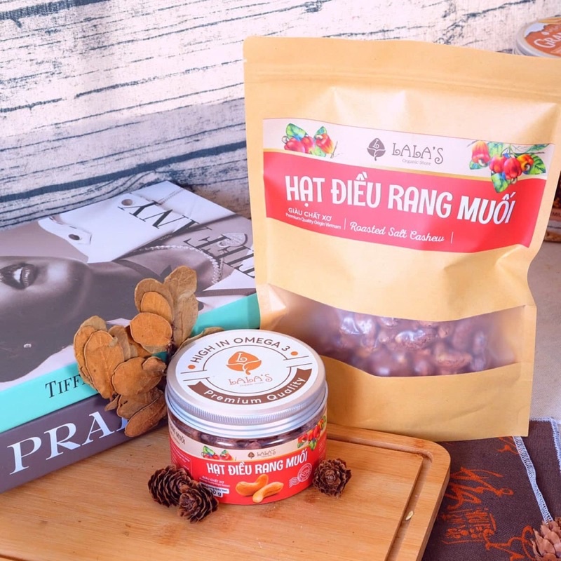 HẠT ĐIỀU RANG MUỐI LALAS_250g