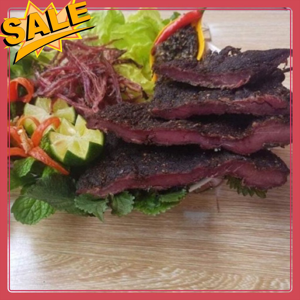 [TẶNG CHẲM CHÉO] 🐮1kg Thịt trâu gác bếp giá tận lò không qua trung gian