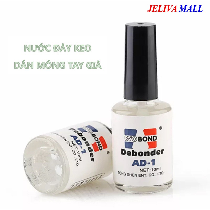 Chai nước sáng đá nail giúp bề mặt đá sáng hơn có thể dùng để tháo móng đắp bột đắp gel AD -10ml
