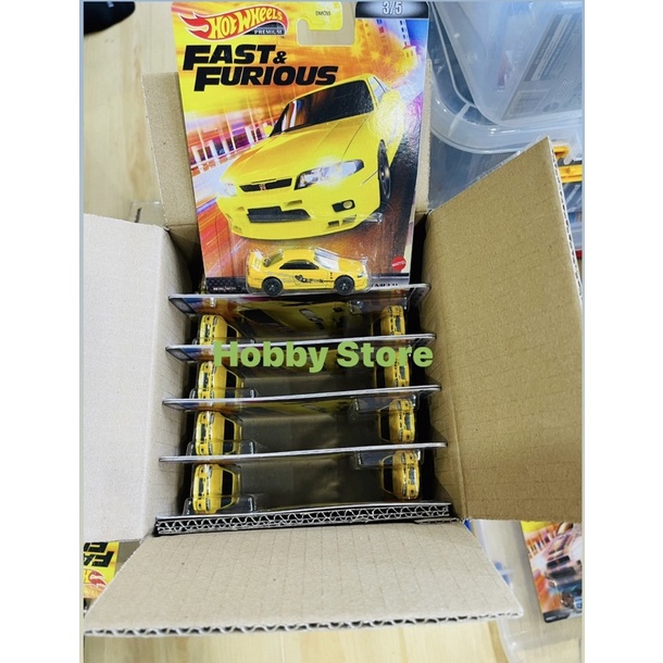 Hobby Store xe mô hình Hot Wheels Premium Fast and Furious Set Lẻ