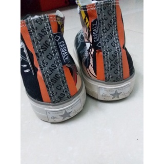 Giày cv custom luffy size 37.38( pass lại)