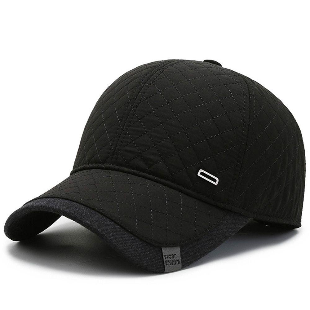 PINEVN Mũ Lưỡi Trai Phối Nhung Dày Dặn Thiết Kế Mới Thời Trang Dành Cho Nam Trung Niên