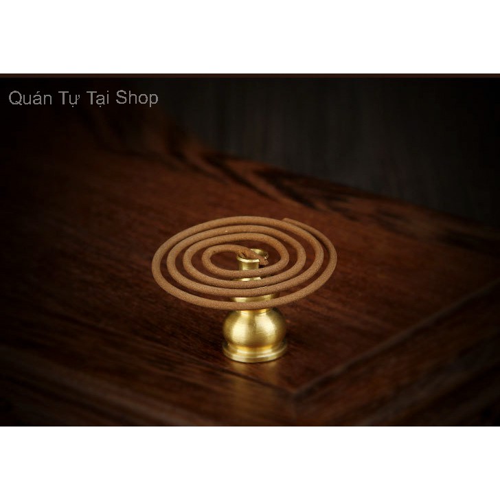 Trụ cài hương vòng, thắp hương, để lư xông trầm