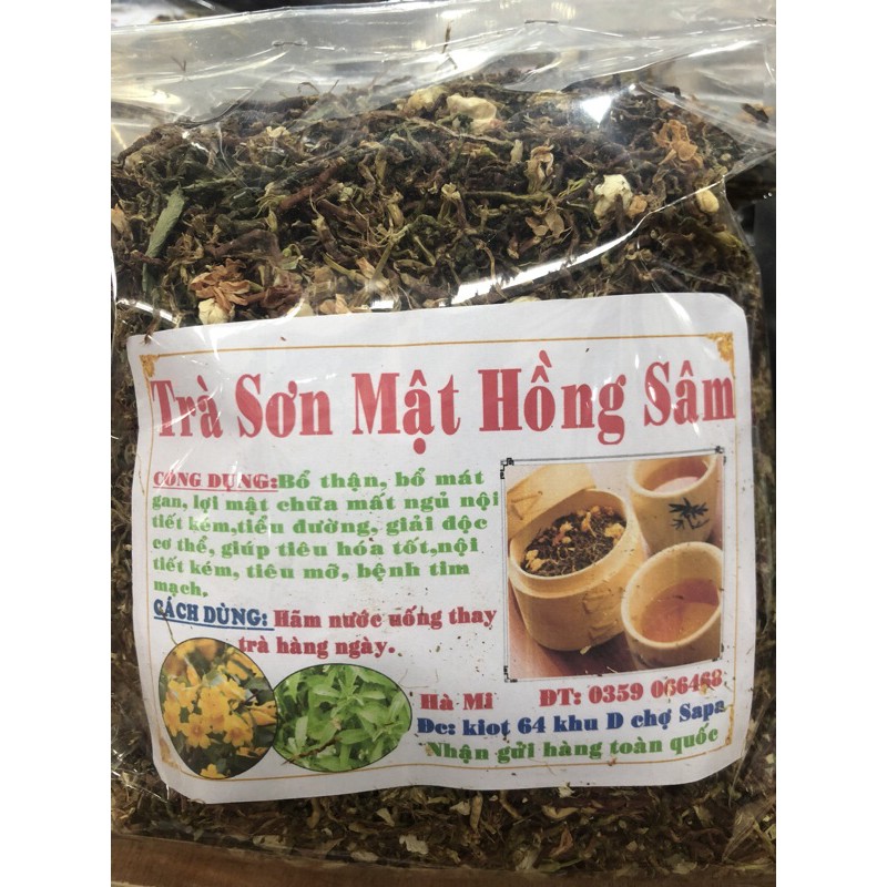 TRÀ SƠN MẬT HỒNG SÂM