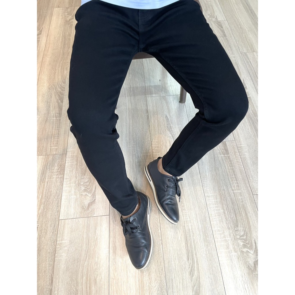 Quần Jean Nam Màu Đen KHÔNG RÁCH, TRƠN Có Thể Đi Làm Và Đi Chơi,  ĐơnGiản Mà Đẹp MS S3 | BigBuy360 - bigbuy360.vn