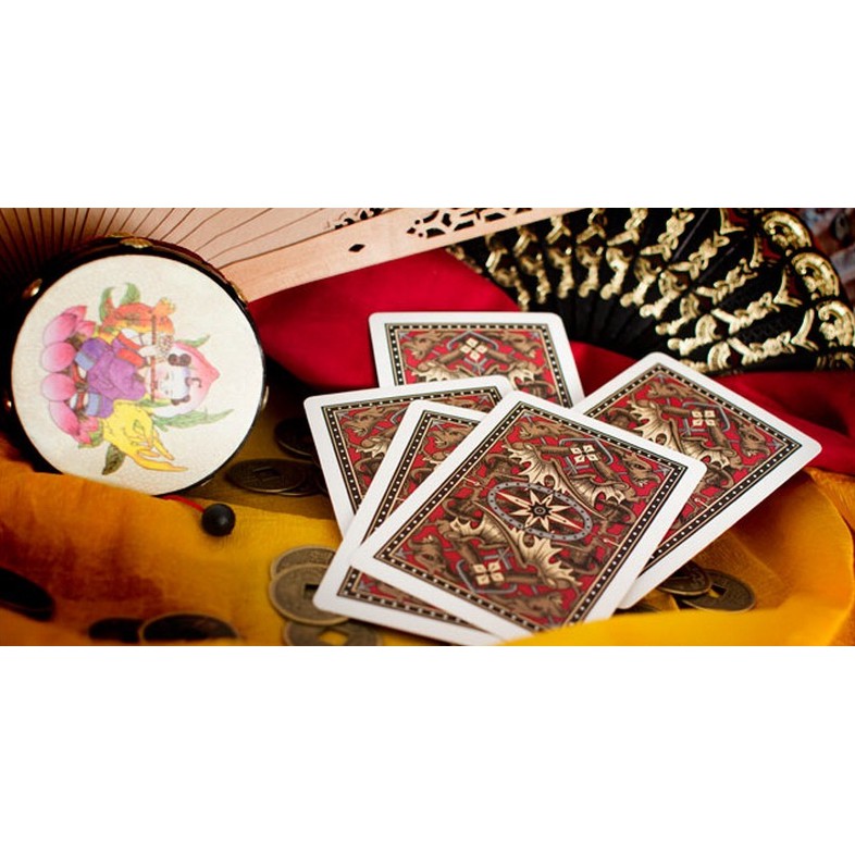 Bicycle Golden Double Dragon Back Playing Cards Paper Cards Magic Poker Card Magic Trick Collection Card Gaming Card