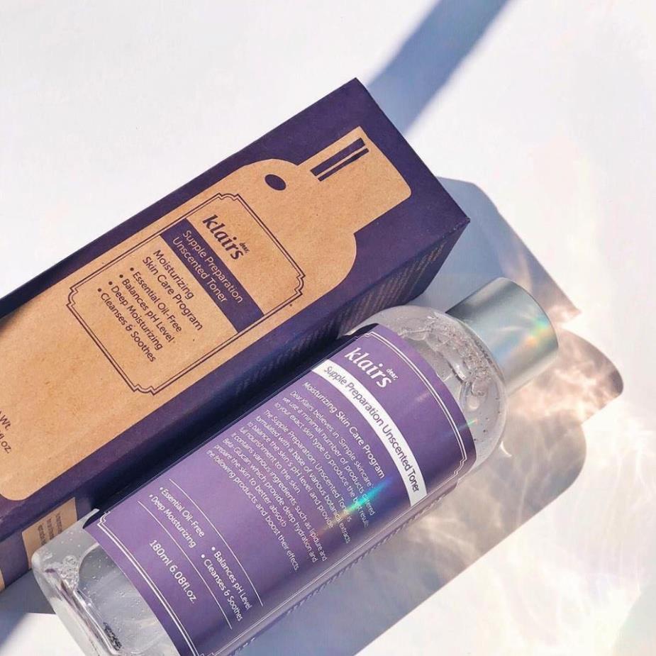 (Đại lý chính hãng) Toner Không Mùi Klairs Supple Preparation 180ml | BigBuy360 - bigbuy360.vn
