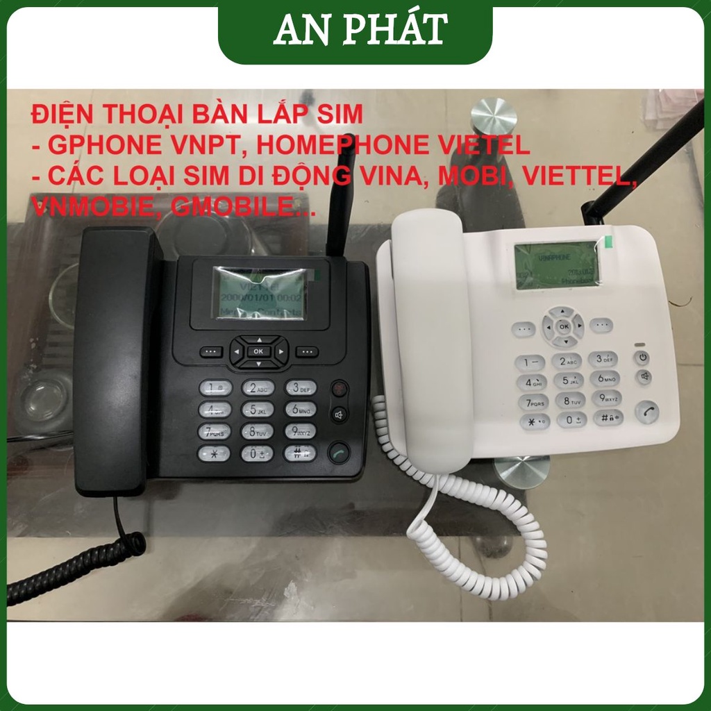 ☎️ Điện Thoại Để Bàn Huawei Dùng Sim ☎️  Gphone,Homephone và Các Loại Sim Di Động - 3 Mã ETS312i và GSM F316, F317