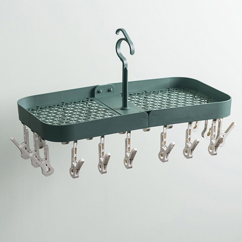 Giá Đỡ 18 Kẹp Phơi Đồ Lót Tiện Lợi