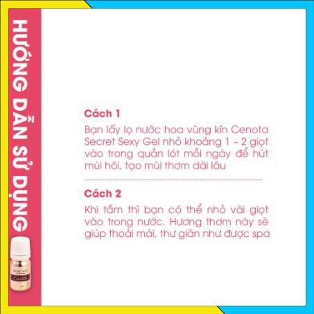 [Chính hãng] Nước hoa vùng kín Cenota Secret Sexy 5ml làm mê mệt các chàng - Mã C36 | Thế Giới Skin Care