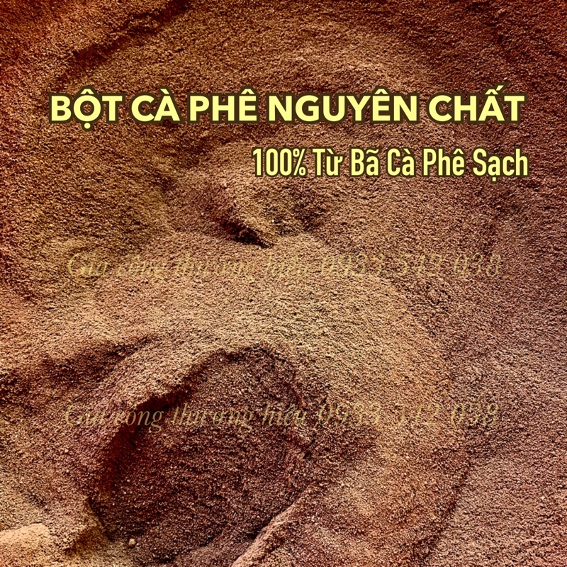 Bã Cà Phê Nguyên Chất Siêu Mịn 100% | 1kg Bột Cà Phê Nguyên Chất Tẩy Tế Bào Chết