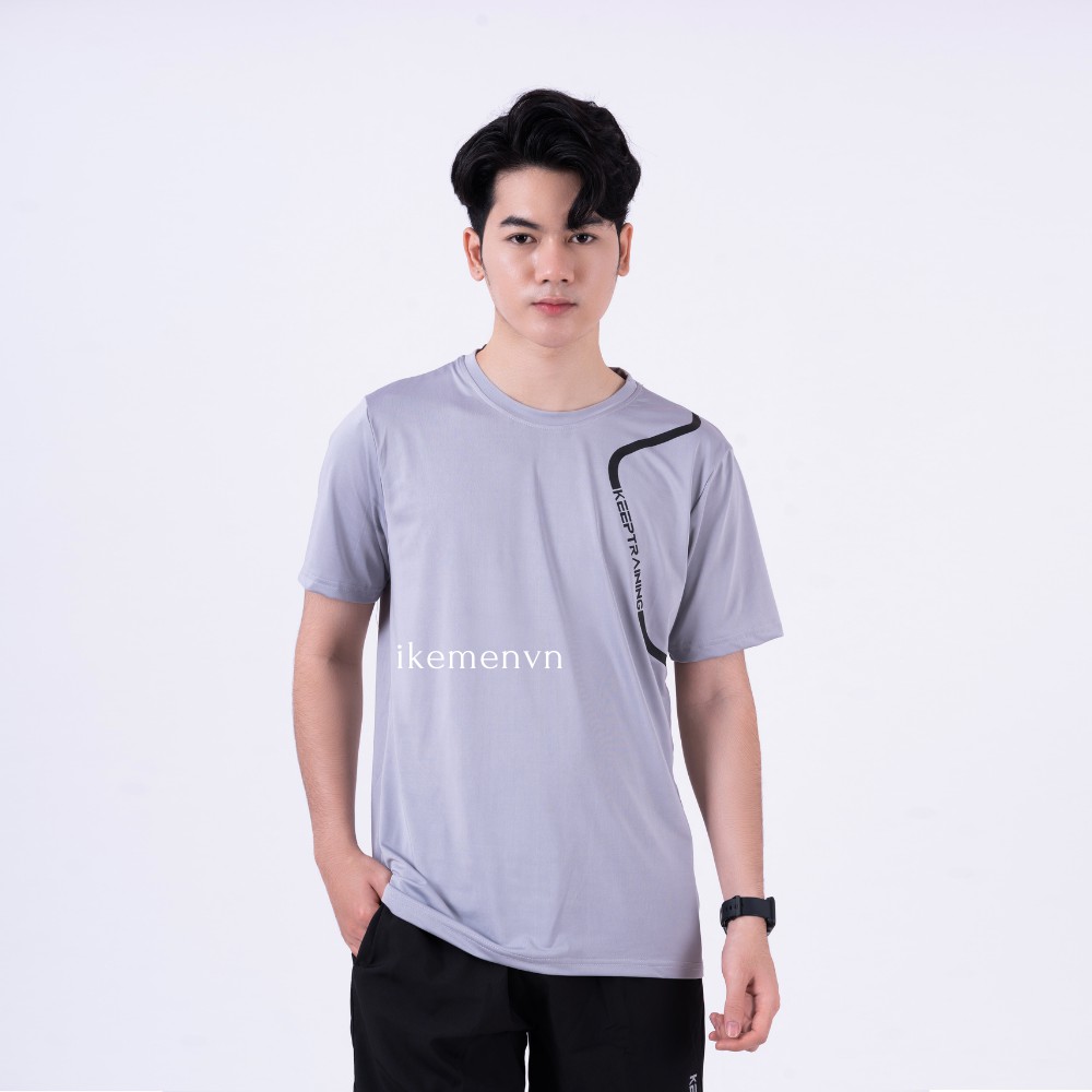 Bộ thể thao nam, bộ quần áo nam tập gym KEEP TRAINING thoáng mát co giãn nhẹ | BigBuy360 - bigbuy360.vn