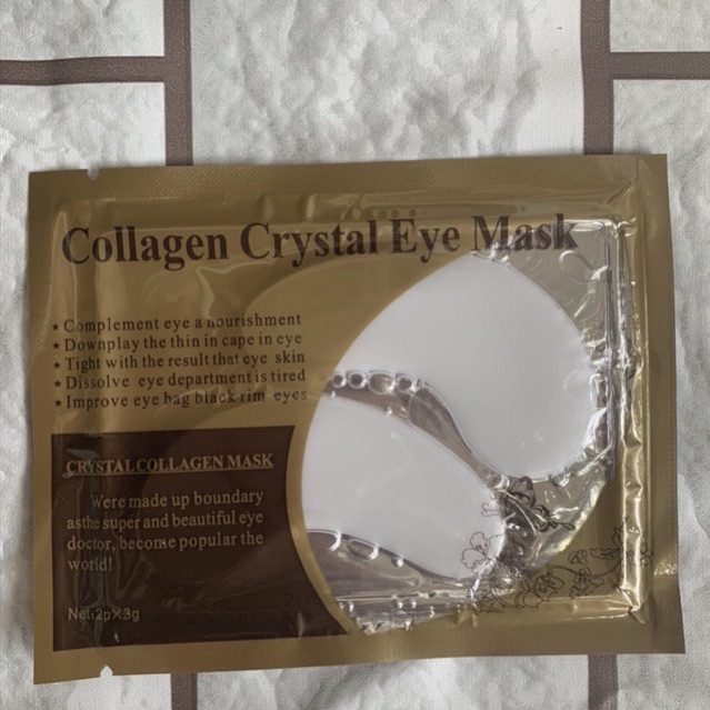 Mặt nạ mắt Collagen Crystal nhiều mẫu - 1 Miếng