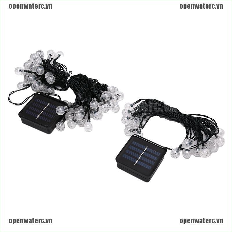 Dây Đèn Led Trang Trí Sân Vườn Dùng Năng Lượng Mặt Trời Xinh Xắn