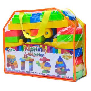 Đồ chơi xếp hình mầm non