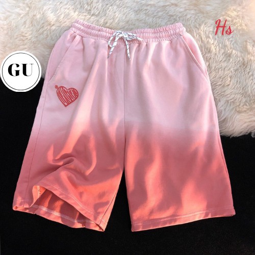 (Ảnh thật)Quần Đùi Omber Trái Tim Hot Trend GU Store