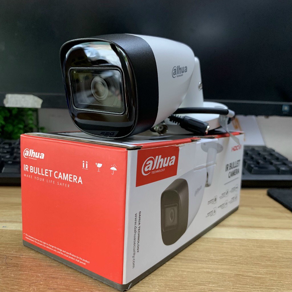 Camera analog Dahua HFW 1500CMP 5MP dạng thân sắt, bảo hành 24 tháng