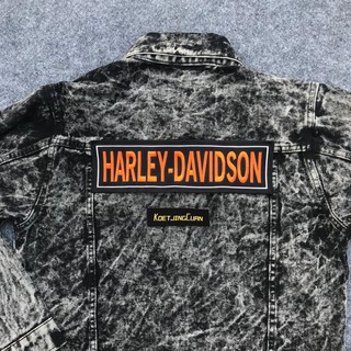 Sticker Ủi Thêu Hình Harley Davidson II