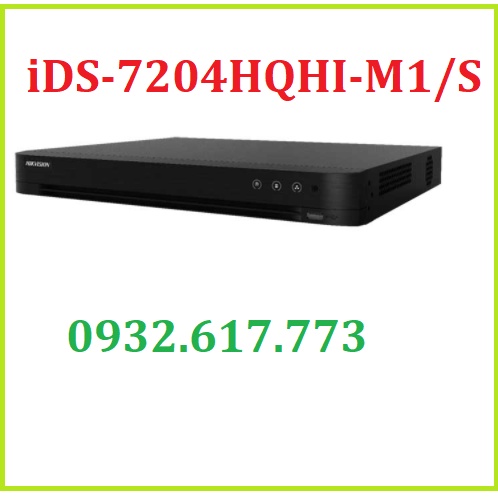 Đầu ghi hình TVI-IP 4 kênh TURBO 5.0 HIKVISION iDS-7204HQHI-M1/S