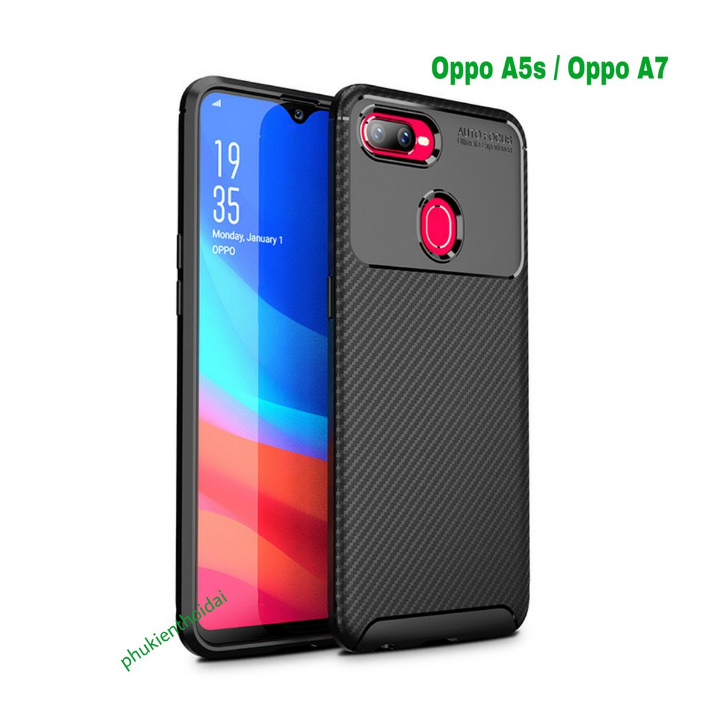 Ốp lưng Oppo A5s / Oppo A7 / Oppo A12 FREESHIP Từ 50k dùng chung chống sốc vân Rằn Ri Auto Focus siêu bền 1