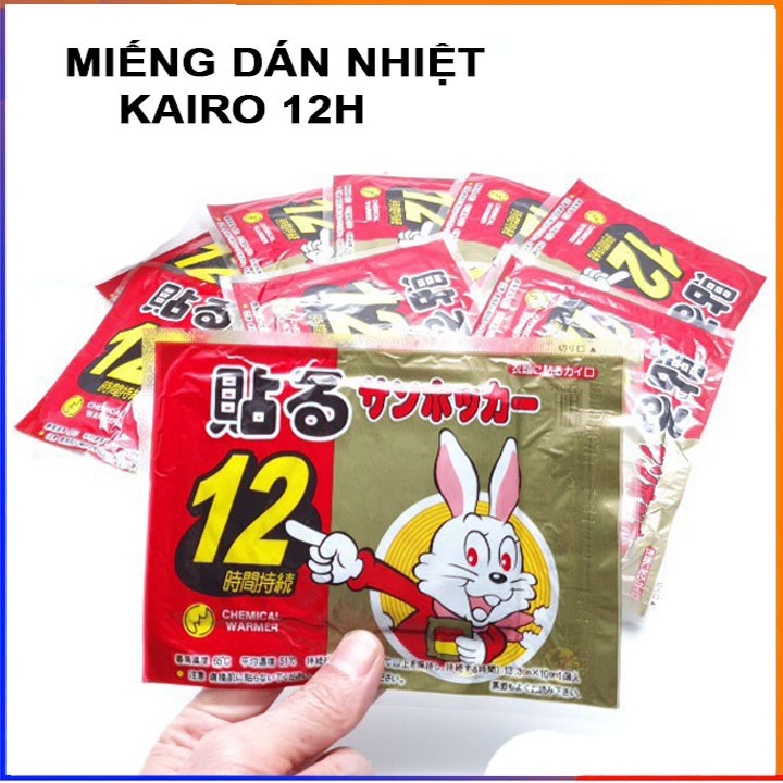 Miếng dán giữ nhiệt mùa đông loại 12h kairo nhật bản