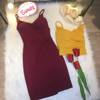 Váy body có đệm ngực